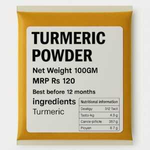 Turmeric Powder - हल्दी पाउडर 100Gms
