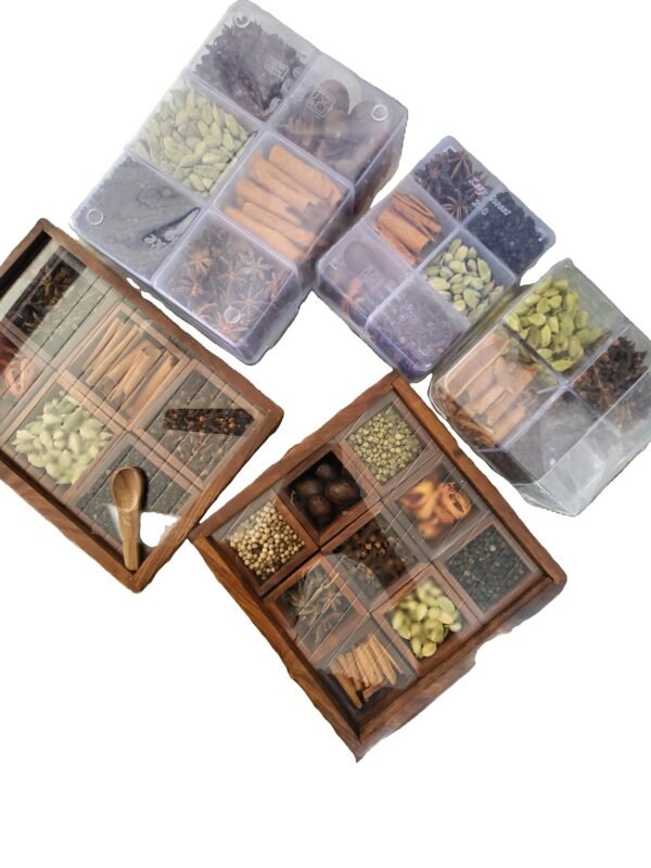 Masala Box - Plastic - 4 Set (Big) - Image 2