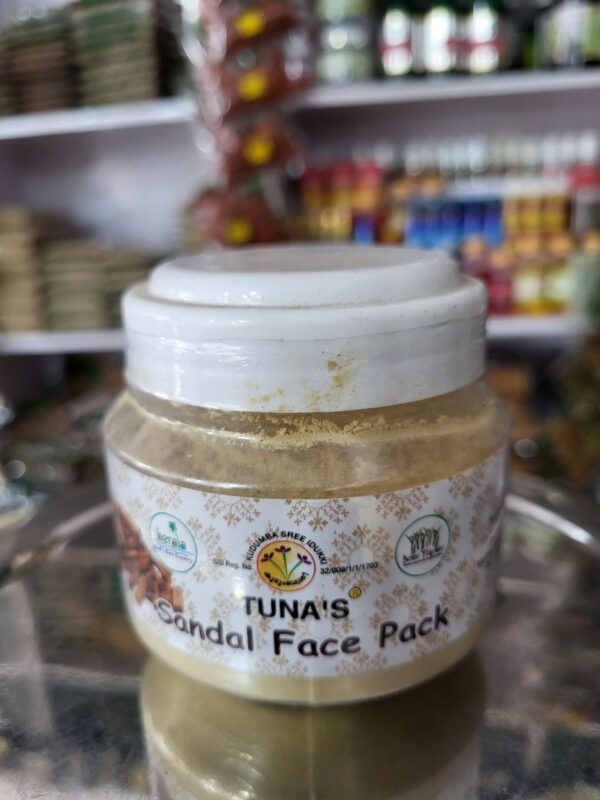 Face Pack Sandal - फेस जेल चंदन
