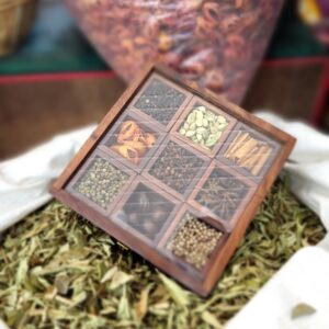 Wooden Gift box - Spices Pack 9 Set