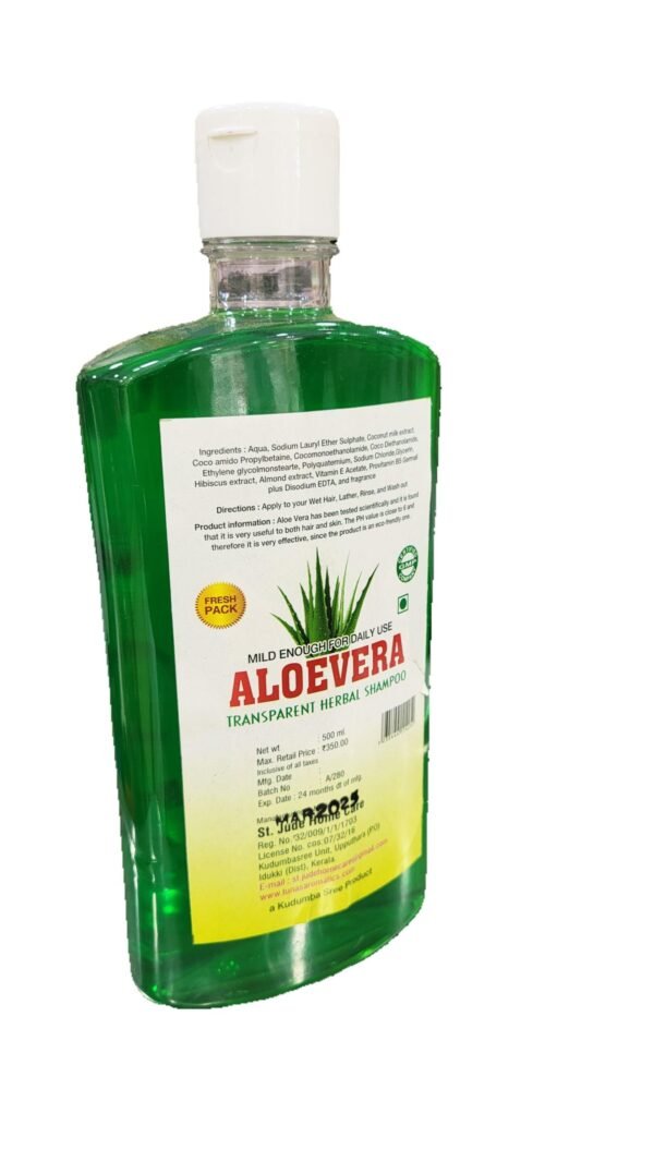 Aloevera Shampoo - एलोवेरा शैंपू - Image 3