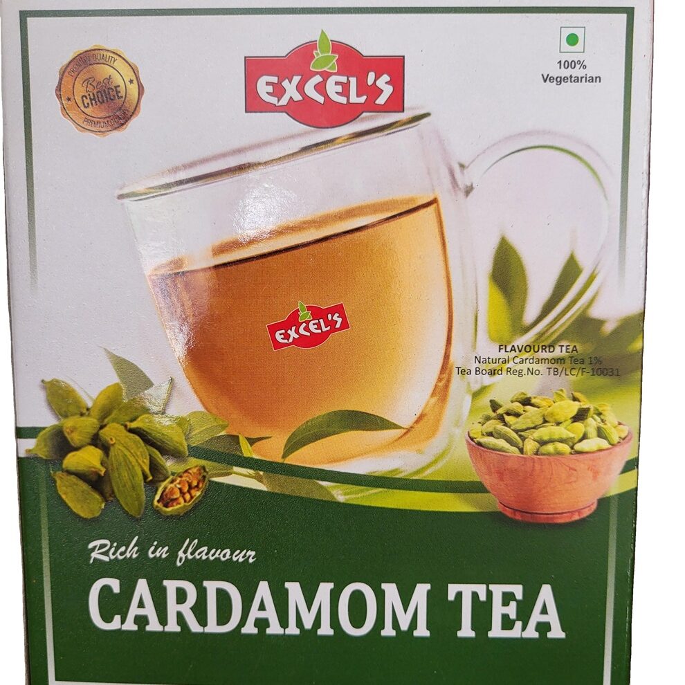 Cardamom Tea Powder (Excels) - इलायची चाय पाउडर 250Gm