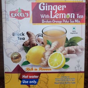 Ginger and Lemon Tea Powder - लेमन जिंजर चाय पाउडर 250Gm