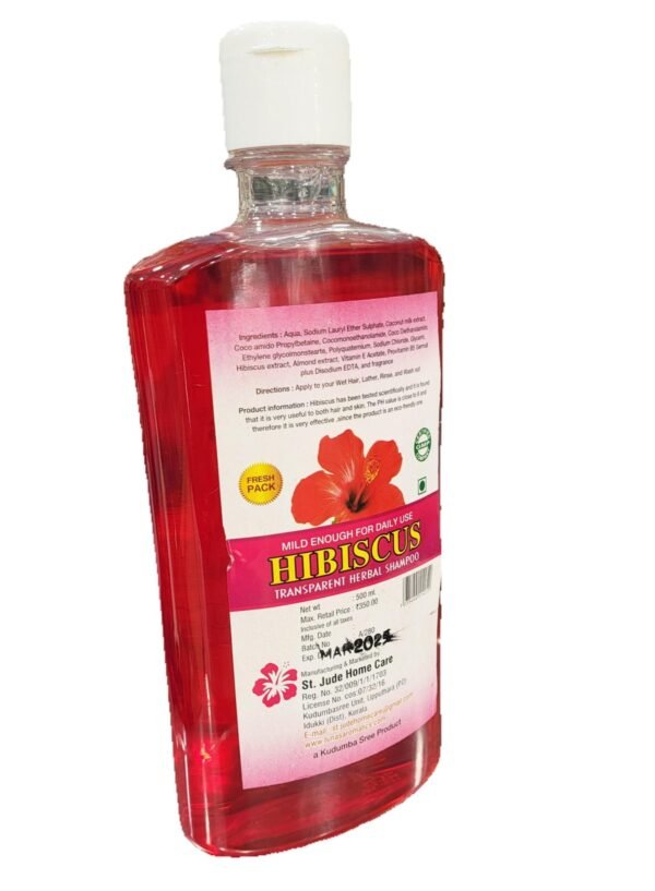 Hibiscus Shampoo - हिबिस्कस शैम्पू  गुड़हल - Image 2