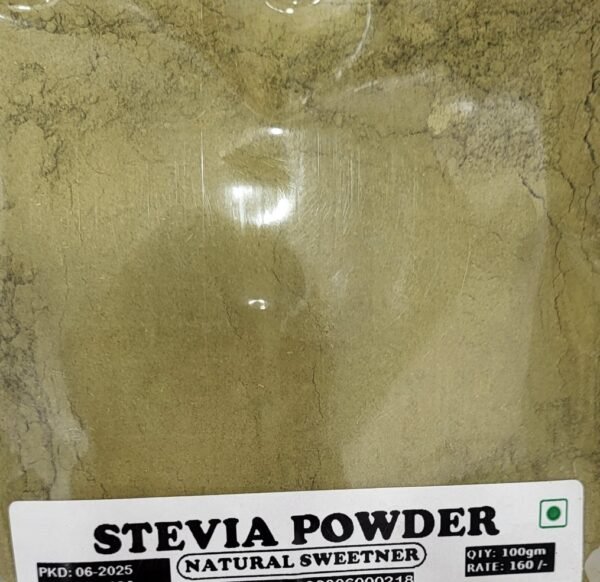 Stevia Natural Sugar- स्टीविया - 100Gms - Image 2