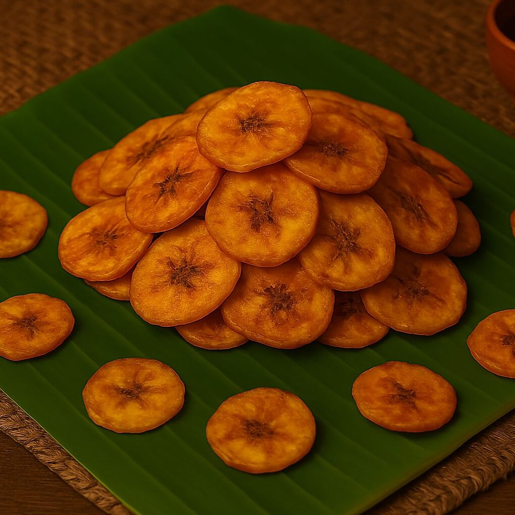 Ripe Banana Chips - पके केले के बनाना चिप्स
