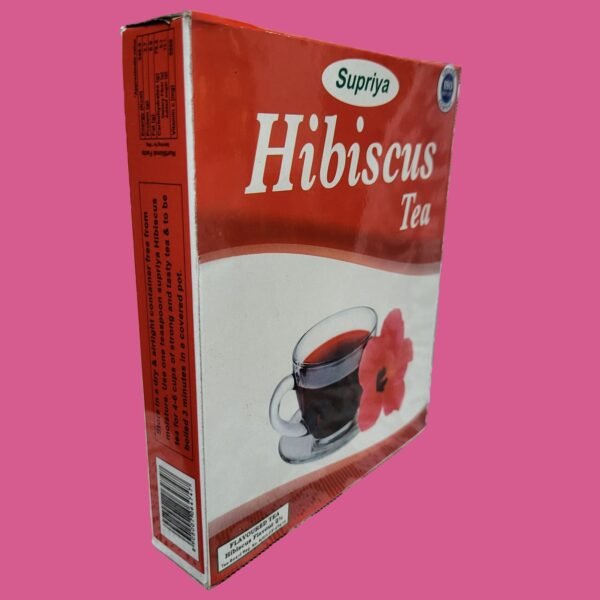 Hibiscus Tea Powder (Supriya)- गुड़हल चाय पाउडर -100g/250g/1000g - Image 2