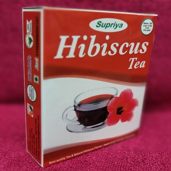 Hibiscus Tea Powder (Supriya)- गुड़हल चाय पाउडर -100g/250g/1000g - Image 5