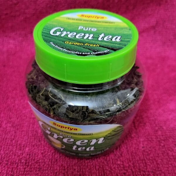 Pure Green Tea (Supriya)- शुद्ध हरी चाय पाउडर - 50g/100g/150g/200g Pet Bottle - Image 13